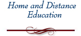 Home and Distance Ed
